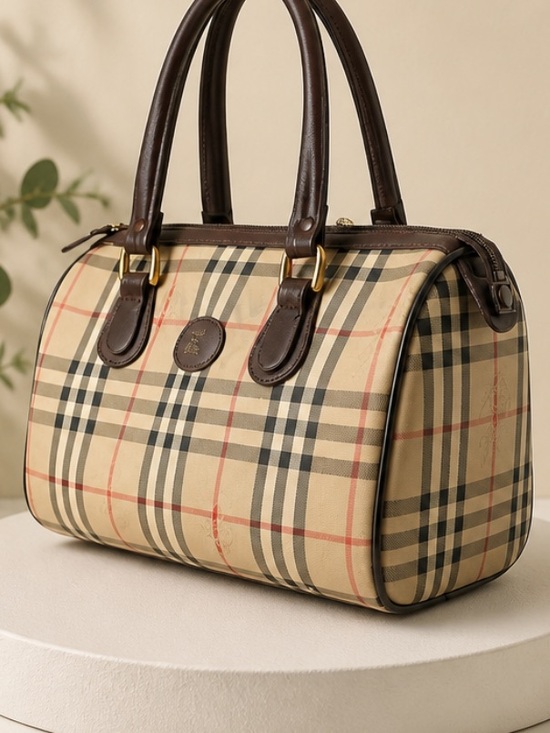 Burberry Handbags - Burberry Boston Medium Size.